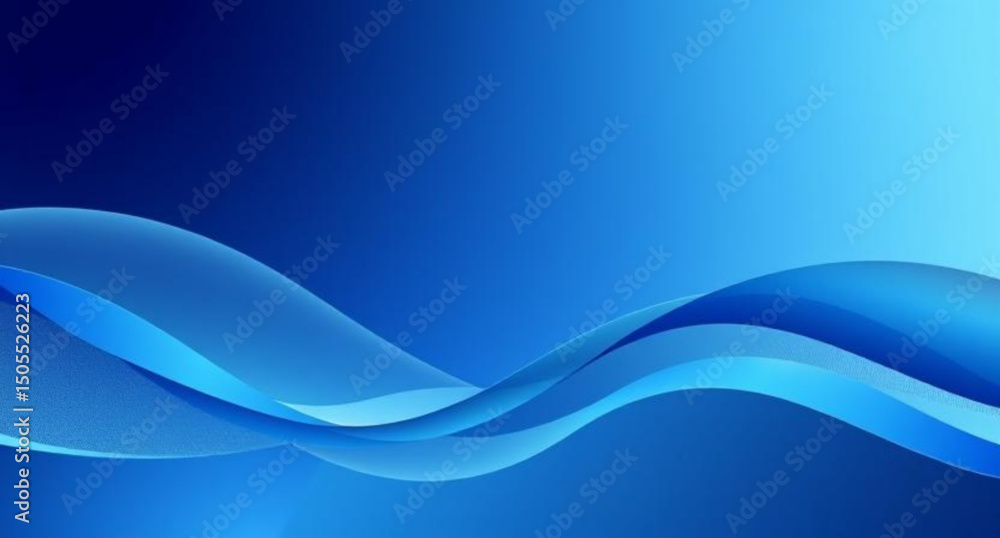 Fototapeta premium abstract business wallpaper, clean business design, abstract technology wave, blue motion background, abstract swirl background, wave pattern design, digital wave lines, business presentation backgrou