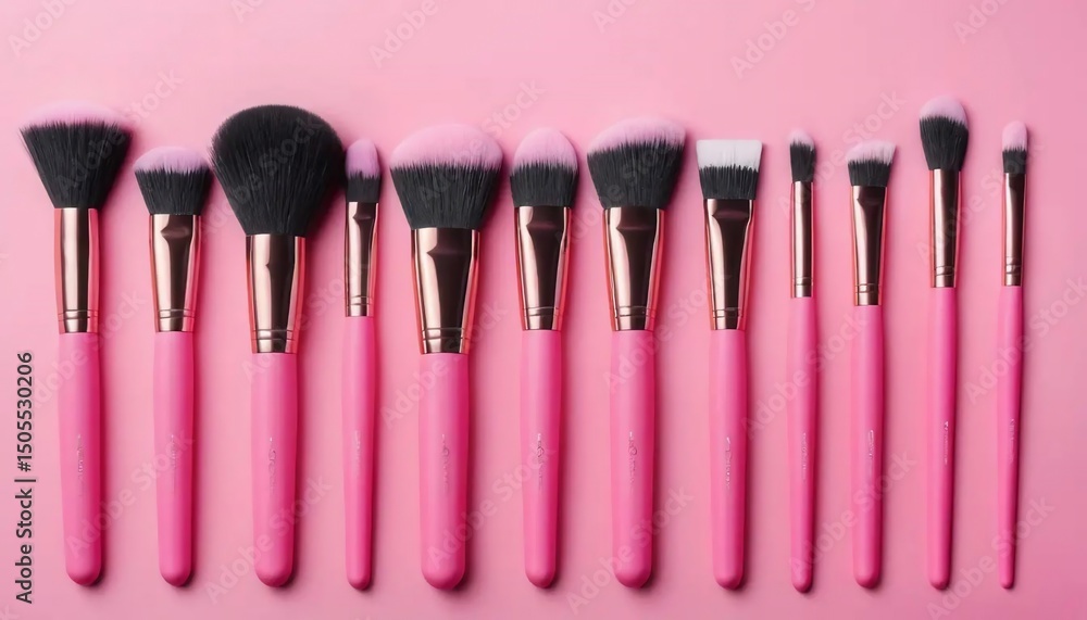 Pink Makeup Brushes Collection: A Stunning Array of Professional Tools Pink Makeup Brushes Collection: A Stunning Array of Professional Tools