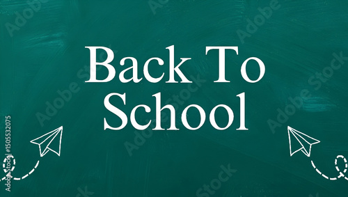 back to school, school background, chalkboard design.
