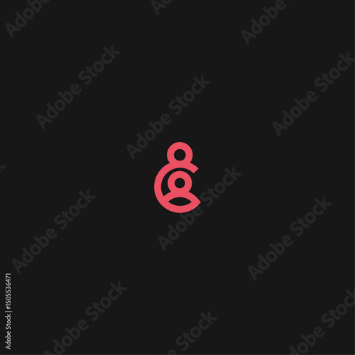 Mother Child logo icon flat vector design