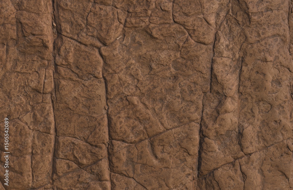 Fototapeta premium Worn Rock Pattern – 6K Seamless Surface Texture