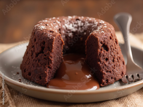 Molten Chocolate Lava Cake Dessert