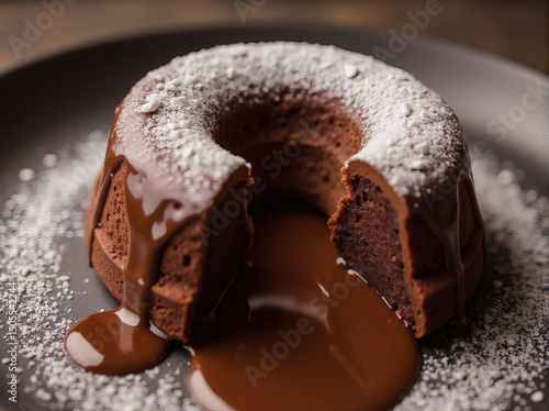 Molten Chocolate Lava Cake Dessert