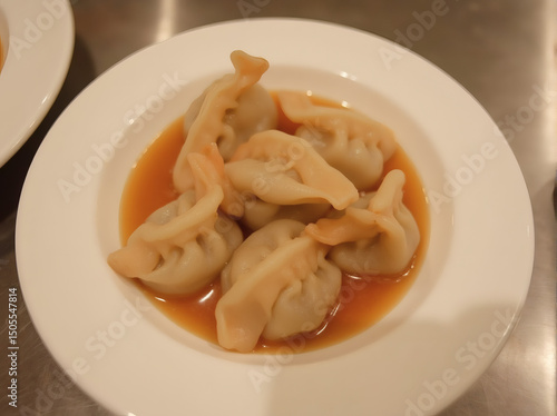 Steamed Dumplings in Broth