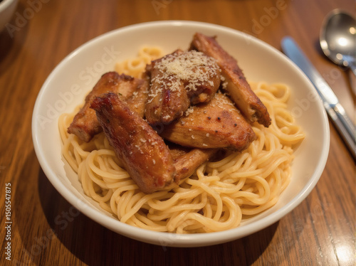 Chicken and Spaghetti Dinner