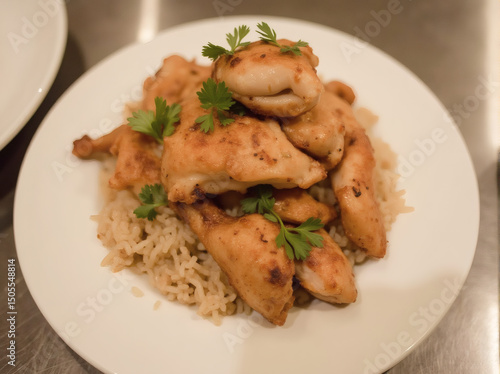 Chicken and Rice Plate