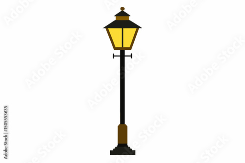 old street lamp