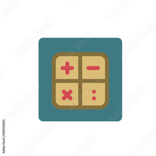 math calculate , calculator elegant icon