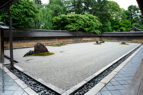 龍安寺 石庭（枯山水庭園） 京都市
