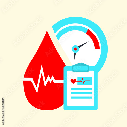 World Hypertension Day Illustration