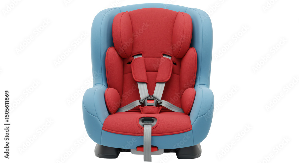 Fototapeta premium Isolated Car Seat