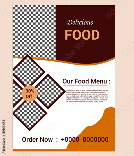 Professional Restaurant Flyer Design Template, Creative 
Restaurant Flyer Design Template, Modern Restaurant 
Flyer Design Template