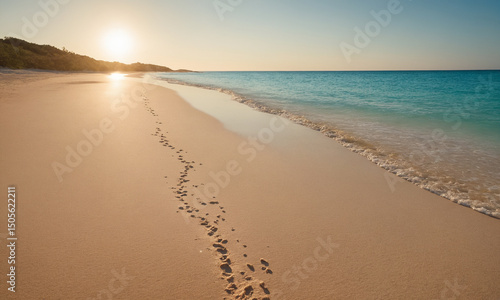 멋있는 바다풍경 빛나는모래 파도 시원한 바닷가