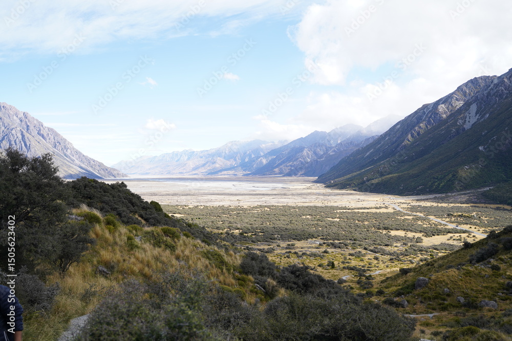 Fototapeta premium new zeland landscape