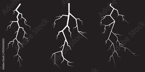 Lightning icon set. electric icon vector. power icon. energy sign,  Electric sign and symbol. Power icon. Energy sign. Lightning power icon, vector illustration. eps 10