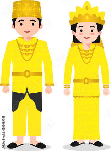 Sulawesi Tengah Traditional Costume - Central Sulawesi Ethnic Dress photo