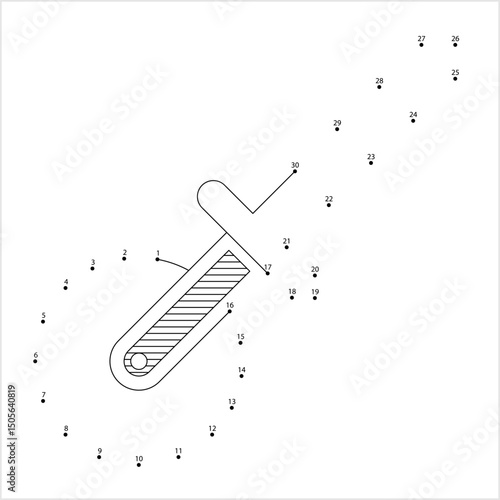 Pizza Cutter Icon Dot To Dot Y_2210001