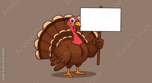 Gobble Gobble: A Turkey with Sunglasses Ready for Thanksgiving