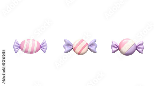 3d cute candy png