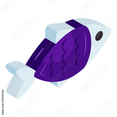 Creative design icon of fish 