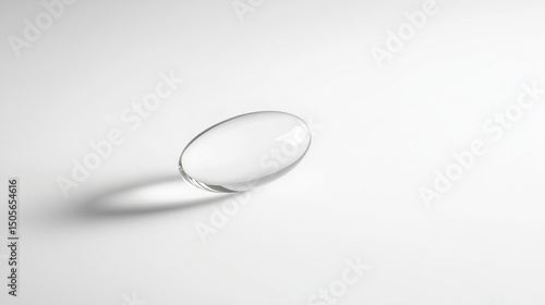 water drop on white background