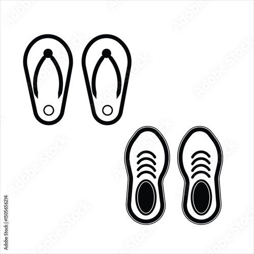 black and white sandals and shoes