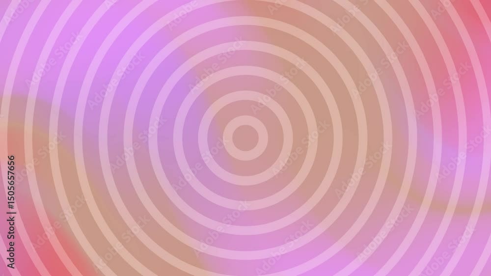 Abstract Circles Expanding Gently Soft Pastel Background Abstract Circles Expanding Gently Soft Pastel Background