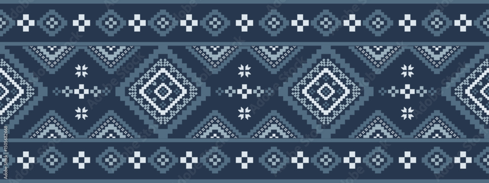 Southwest Native seamless pattern ethnic tribal Aztec geometric Navajo Native American fabric colorful design vector for textile print Southwest Native seamless pattern ethnic tribal Aztec geometric Navajo Native American fabric colorful design vector for textile print