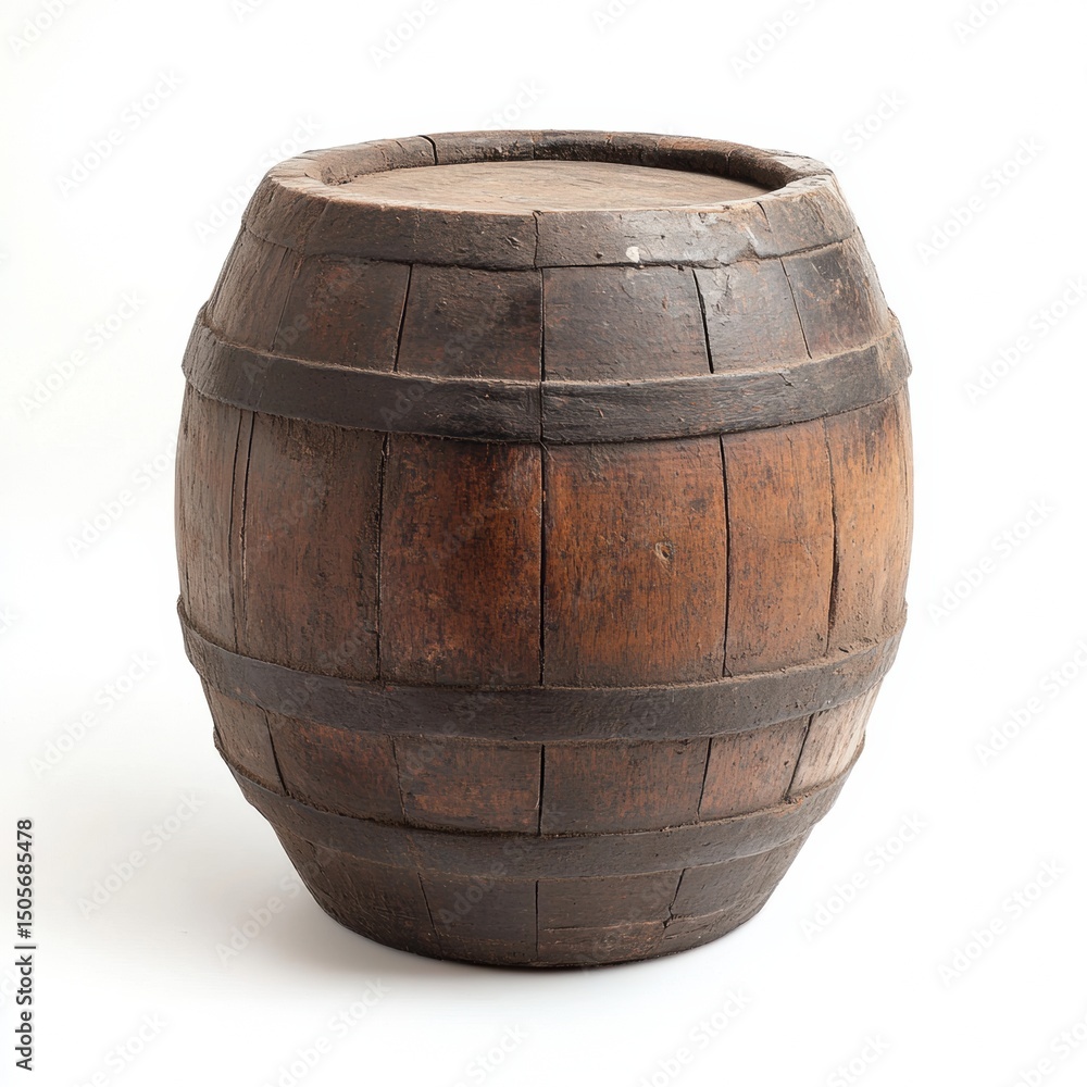 Obraz premium old wooden barrel