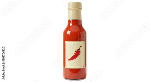 Isolated Hot Sauce