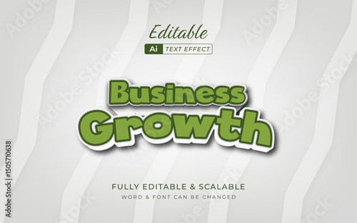 business text effect. suitable for profitable money