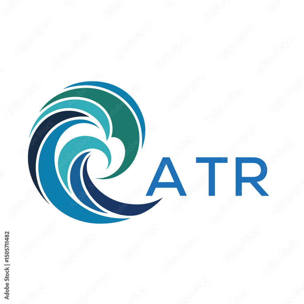 ATR Creative Wave Icon for Branding. ATR Letter logo.
ATR Creative Wave Icon for Branding. ATR Letter logo.