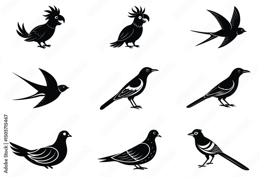 Obraz premium Art & Illustration Bird