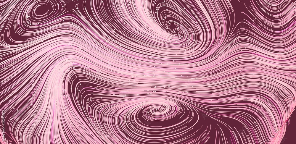 Fototapeta Pink and maroon abstract swirls background.  Perfect for websites, designs, and presentations.