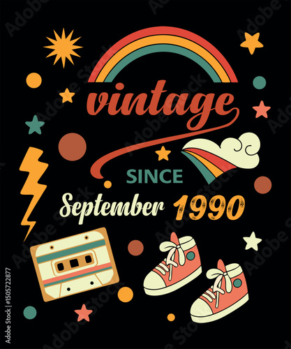 Vector Design for September 1990