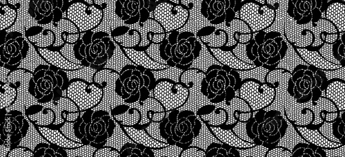 レース素材タイリング　背景透過