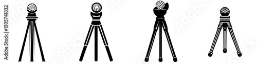 A minimalist silhouette of a Tent Peg in black is set against a white background, characterized by its simplicity and flatness