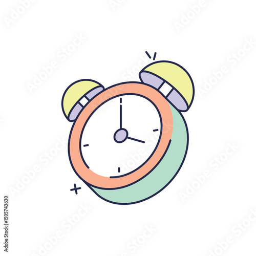 Alarm Clock Icon vector