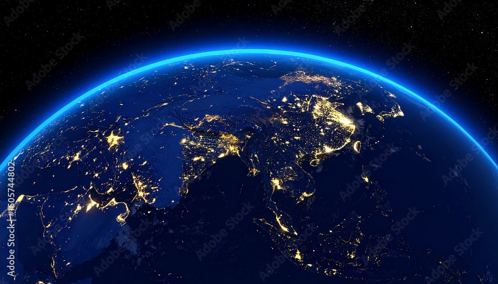 Obraz premium earth in space