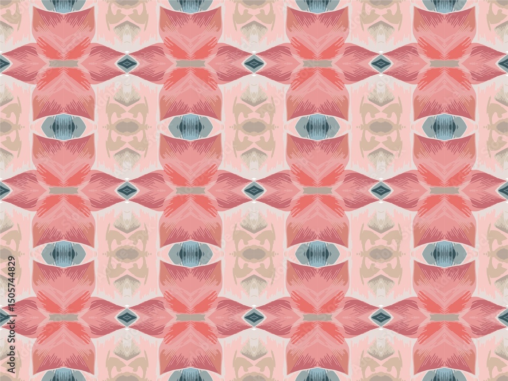 seamless pattern with decorative elements seamless pattern with decorative elements