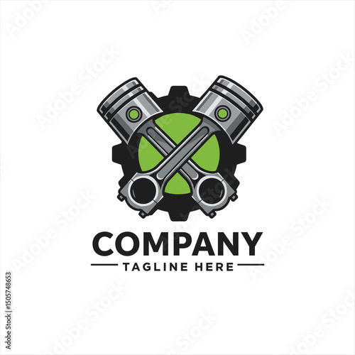 turbo automotive repair logo template