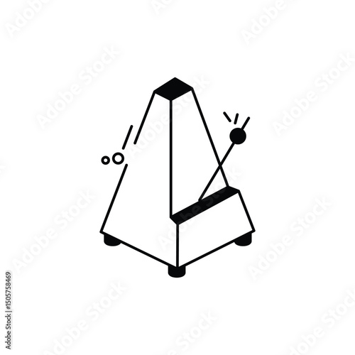 Metronome Icon vector
