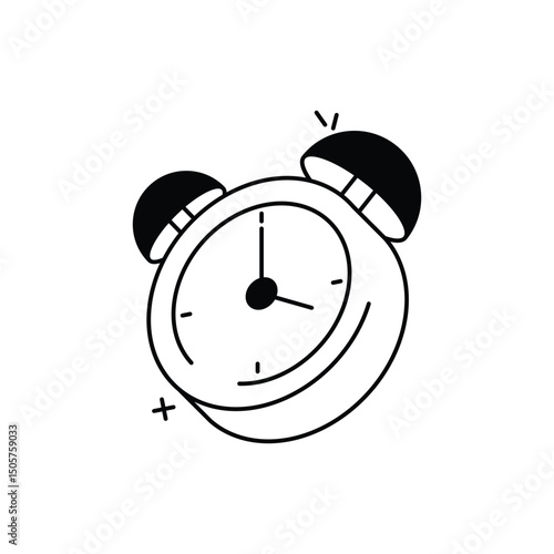Alarm Clock Icon vector