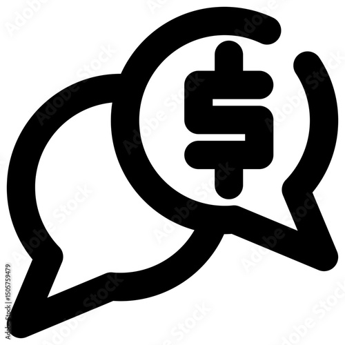 Haggle Outline Icon
