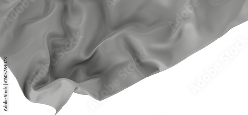 Close-up of white fabric wi...