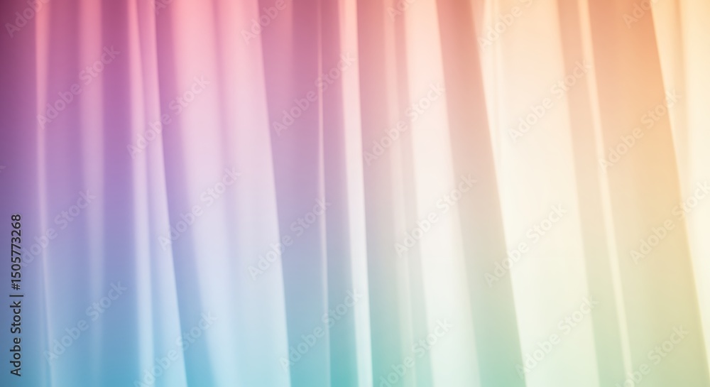 Fototapeta premium Soft pastel gradient vertical stripe background