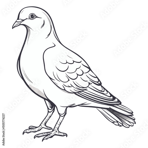 pigeon, animal, vector, transparent background, nature, wildlife, wing, dove, feather, isolated, peace, freedom, beak, symbol, wings, cute