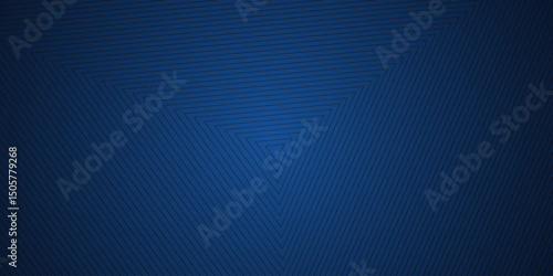 Black and blue abstract background with triangle lines, simple vector illustration