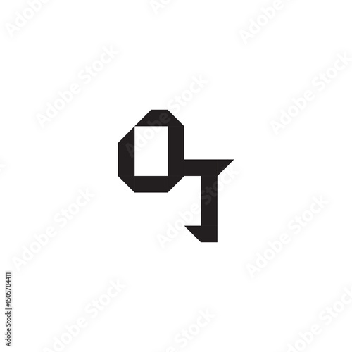 logo alphabet esport gaming  design modern futuristic OI Initial monogram sport Alphabet