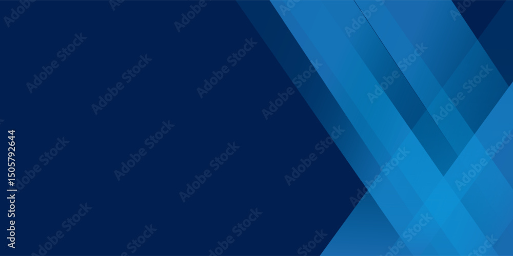 Fototapeta premium modern blue abstract background with elegant bright diagonal lines